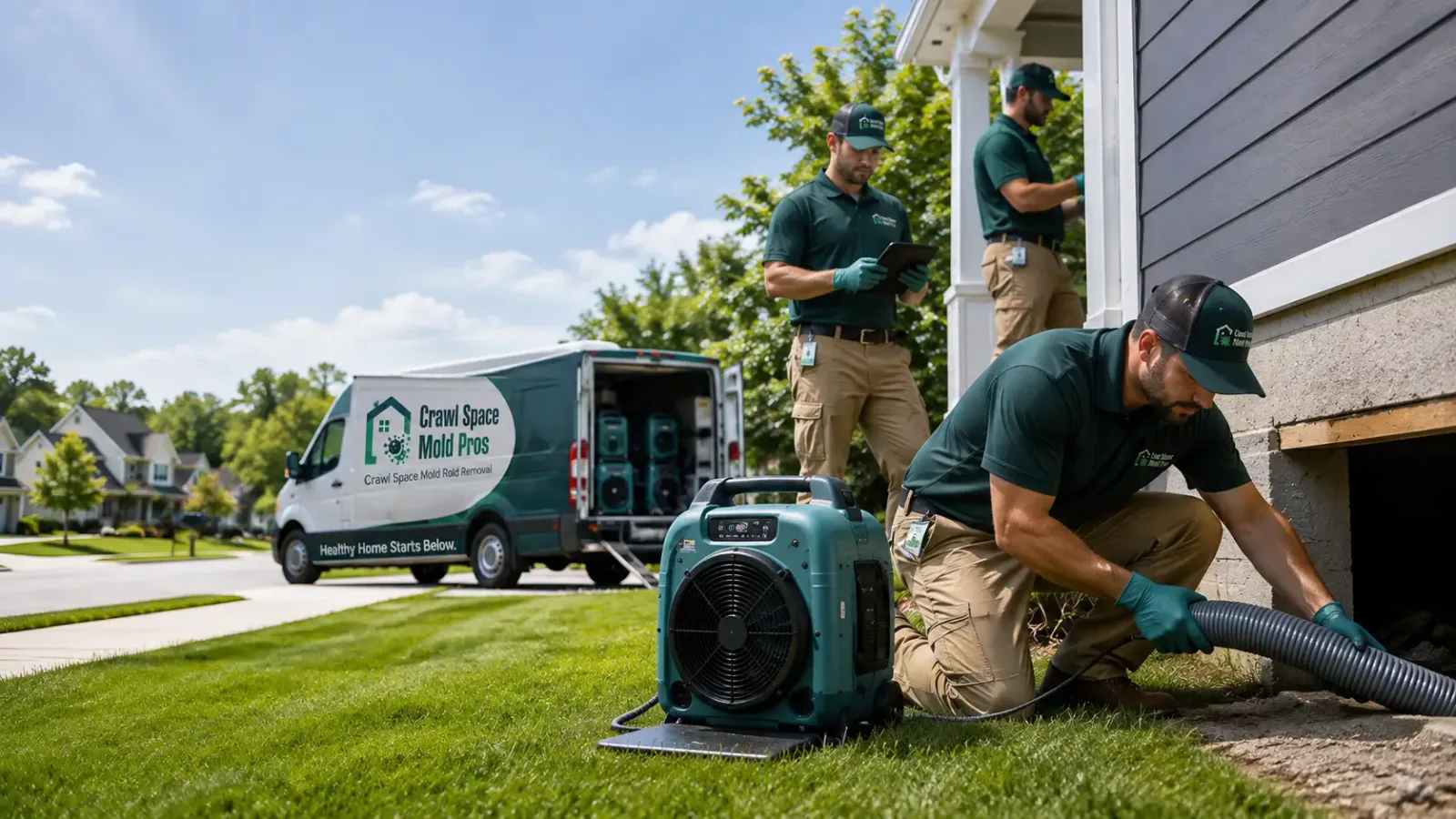 Crawl Space Mold Removal in Nicollet, MN